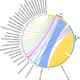 Distribution and abundance of 33 shared bacterial species in the two species of flies studied. (Image: A.C.M. Junqueira et al., 2017)